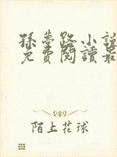 孙梦路小说全文免费阅读最新章节