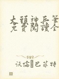 大头神兵笔趣阁免费阅读全文