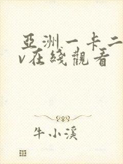 亚洲一卡二卡av在线观看