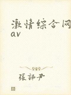 激情综合网亚洲av