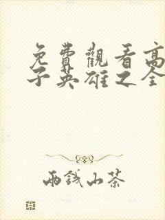 免费观看高清痞子英雄之全面开战