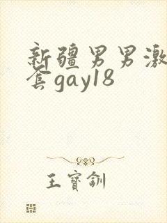 新疆男男激情无套gay18封面