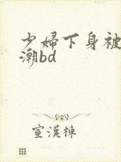 少妇下身被添高潮bd封面