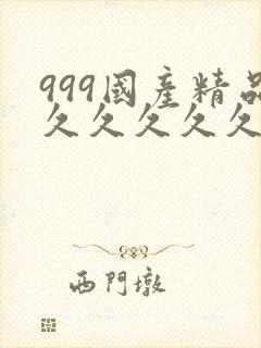 999国产精品久久久久久