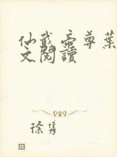 仙武帝尊叶辰全文阅读