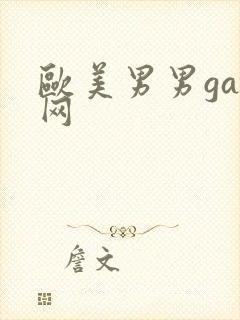 欧美男男gay网封面