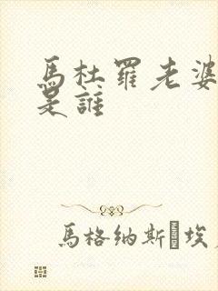 马杜罗老婆前夫是谁