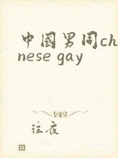 中国男同chinese gay