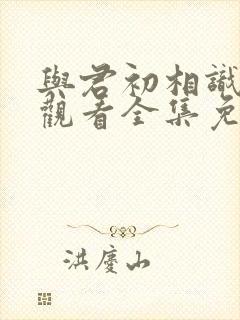 与君初相识在线观看全集免费播放