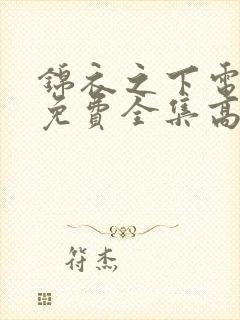 锦衣之下电视剧免费全集高清