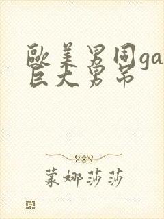 欧美男同gay巨大男吊