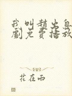 我叫赵出息电视剧免费播放