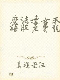 魔法坏女巫2国语版免费观看