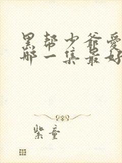 黑帮少爷爱上我哪一集最好看