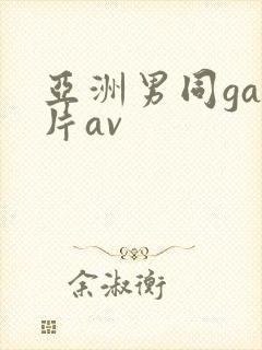 亚洲男同gay片av