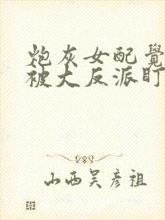 炮灰女配觉醒后被大反派盯上免费阅读