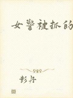 女警被抓的小说