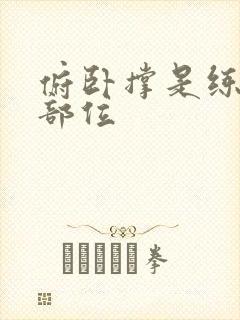 俯卧撑是练哪个部位