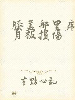 膝盖哪里疼是半月板损伤封面