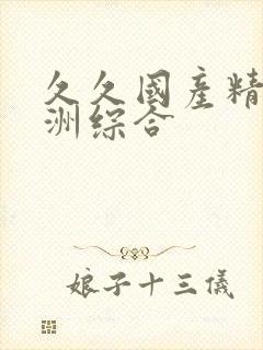 久久国产精品亚洲综合