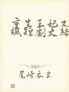 重生王妃又美又飒短剧大结局