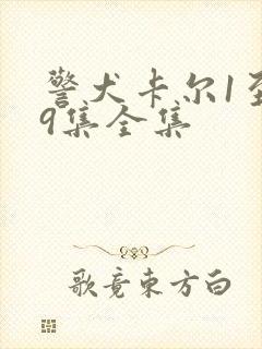 警犬卡尔1至39集全集