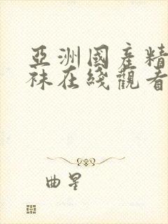 亚洲国产精品丝袜在线观看