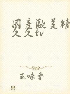 国产欧美精品久久久tv