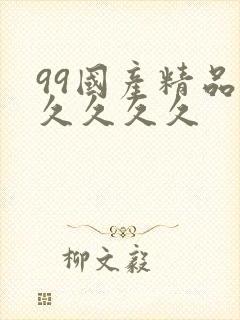 99国产精品久久久久久