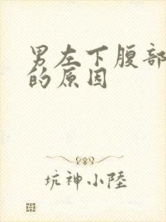 男左下腹部绞痛的原因