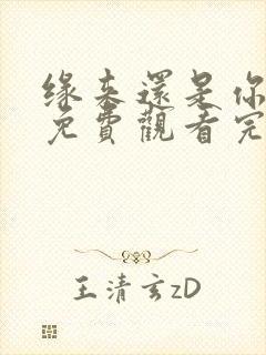 缘来还是你短剧免费观看完整版