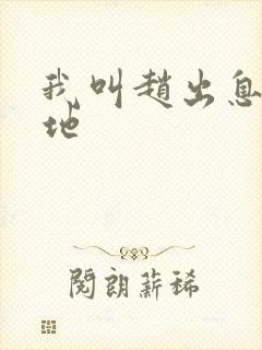 我叫赵出息取景地封面