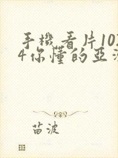 手机看片1024你懂的亚洲专区封面