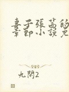 妻子张茜的最新章节小说免费阅读封面