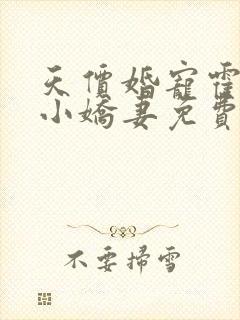 天价婚宠霍总的小娇妻免费读