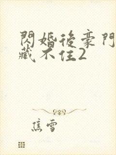 闪婚后豪门马甲藏不住2