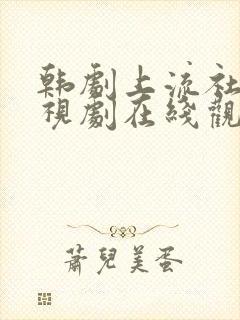 韩剧上流社会电视剧在线观看免费