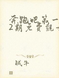 奔跑吧第一季12期免费观看封面