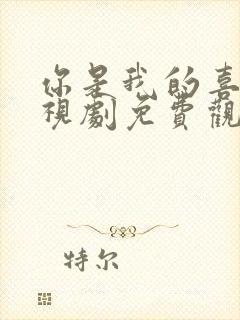 你是我的喜欢电视剧免费观看全集高清