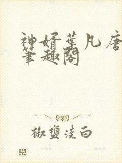 神婿叶凡唐若雪笔趣阁