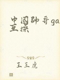 中国帅哥gay互操