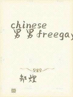 chinese男男freegay网站