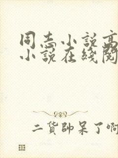 同志小说高家明小说在线阅读封面