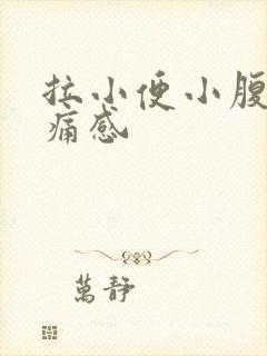 拉小便小腹有胀痛感