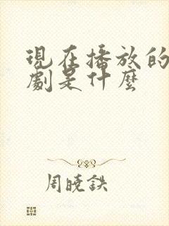 现在播放的谍战剧是什么