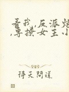 看我,反派炮灰,专撩女主小说