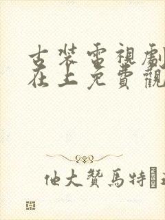 古装电视剧将军在上免费观看完整版封面