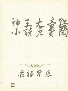 神王大帝路一平小说免费阅读全文