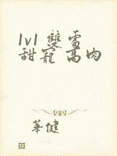 1v1 双处 甜宠 高肉