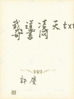 武道凌天txt奇书网